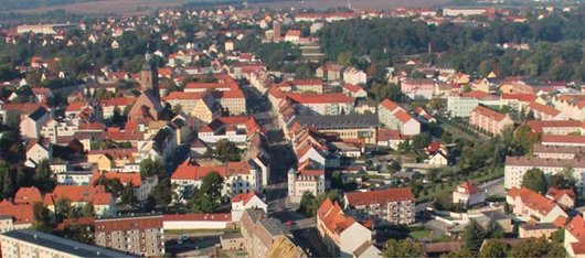 arial view of Eilenburg