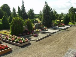 Wahlgrabstätte auf dem Friedhof Mansberg